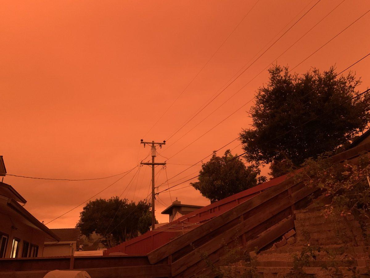 Apocalyptic Skies: Millbrae Awakes to Red Haze