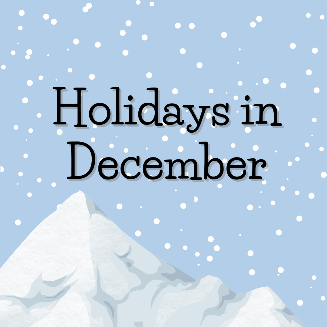 Holidays in December