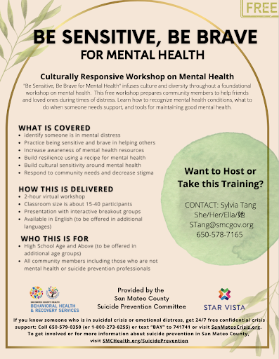 "Be Sensitive, Be Brave" Workshops