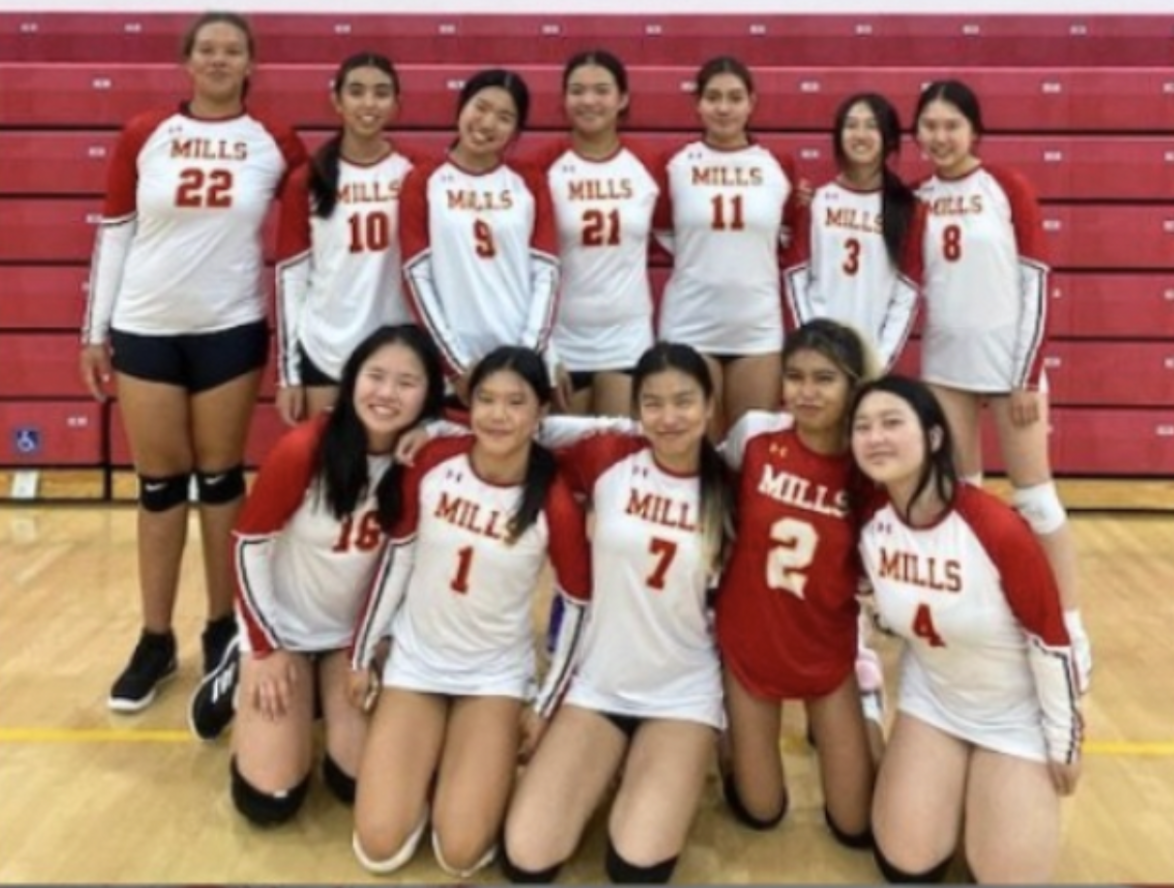 Girls JV Volleyball Undefeated in League