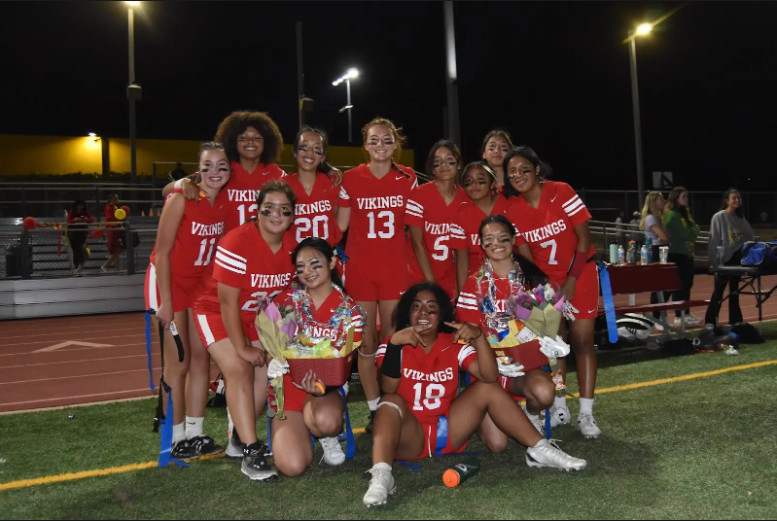 Girls Varsity Flag Football Team Dominates