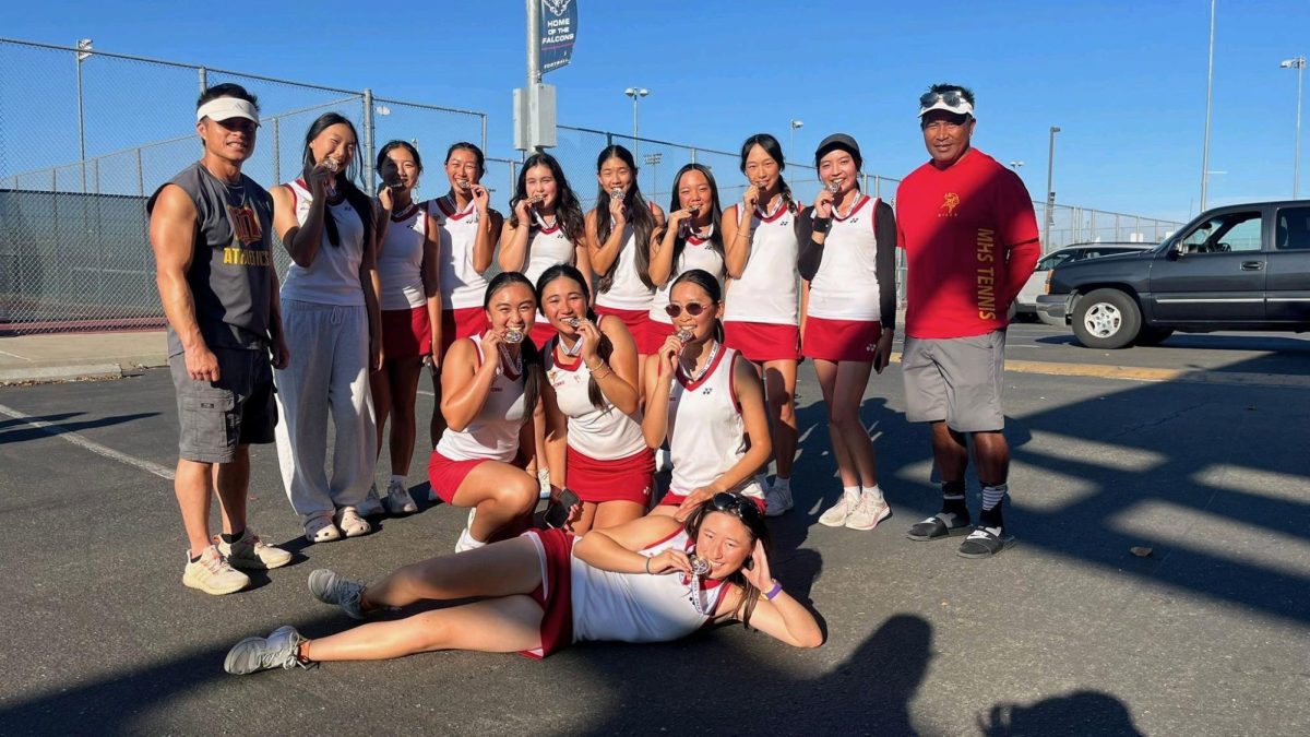Girls' Varsity Tennis Team Wins at Freedom High School Tournament