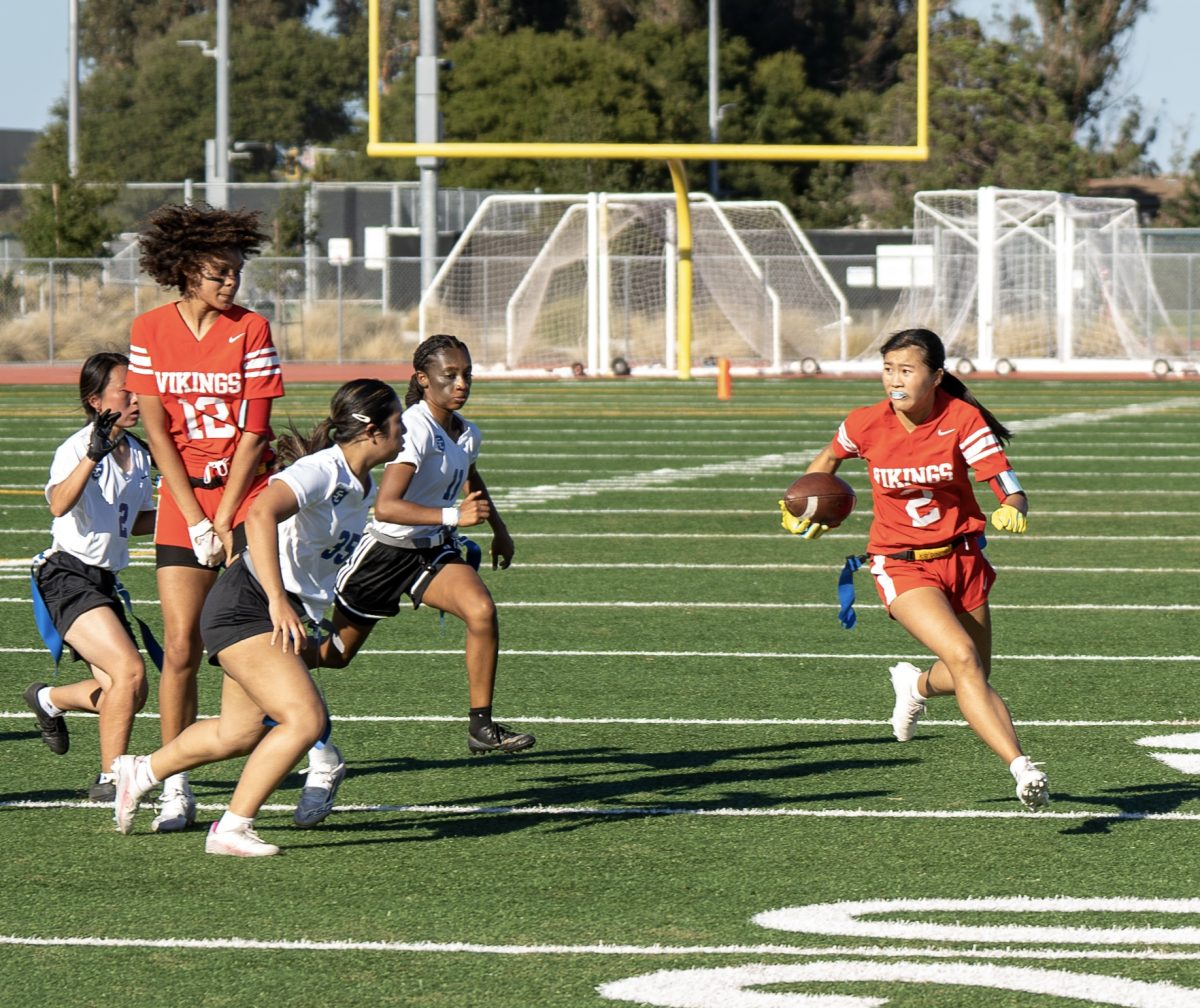 Girls Flag Football Dominating Season