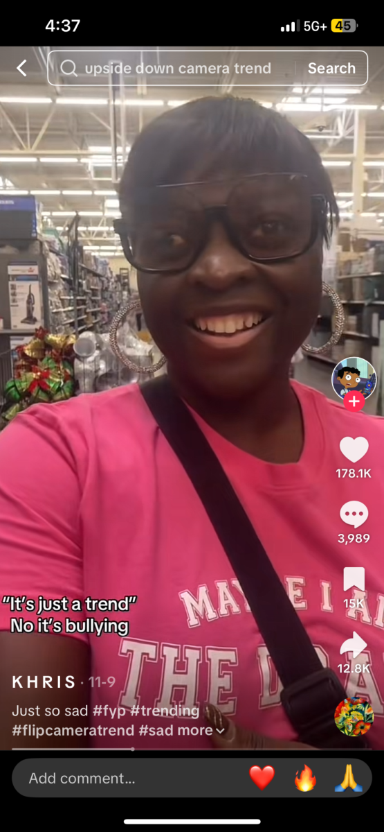 TIKTOK; the flip the phone trend takes over people.