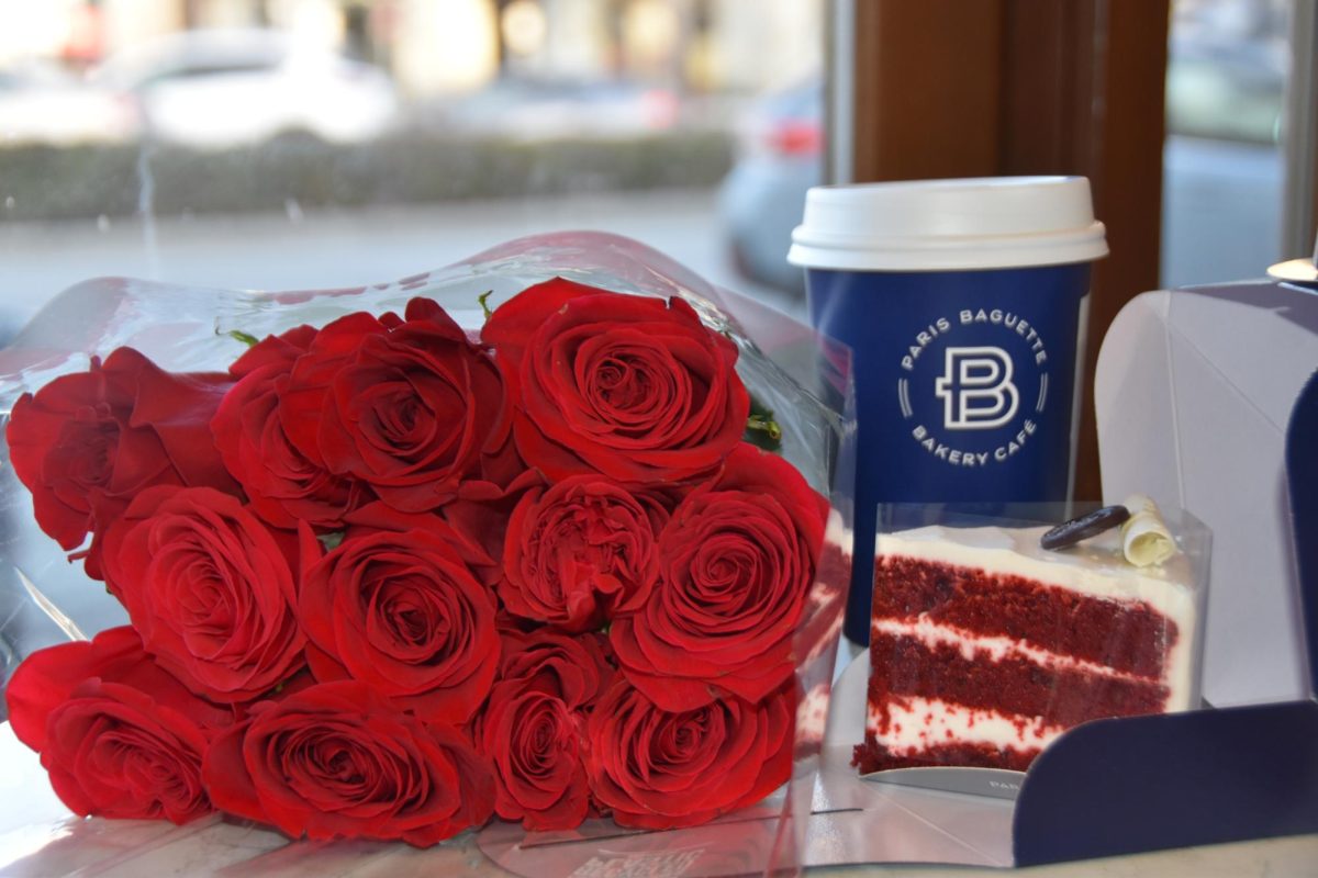 Picture paradise, paired with a slice of cake and a warm drink to soothe your appetite. 

