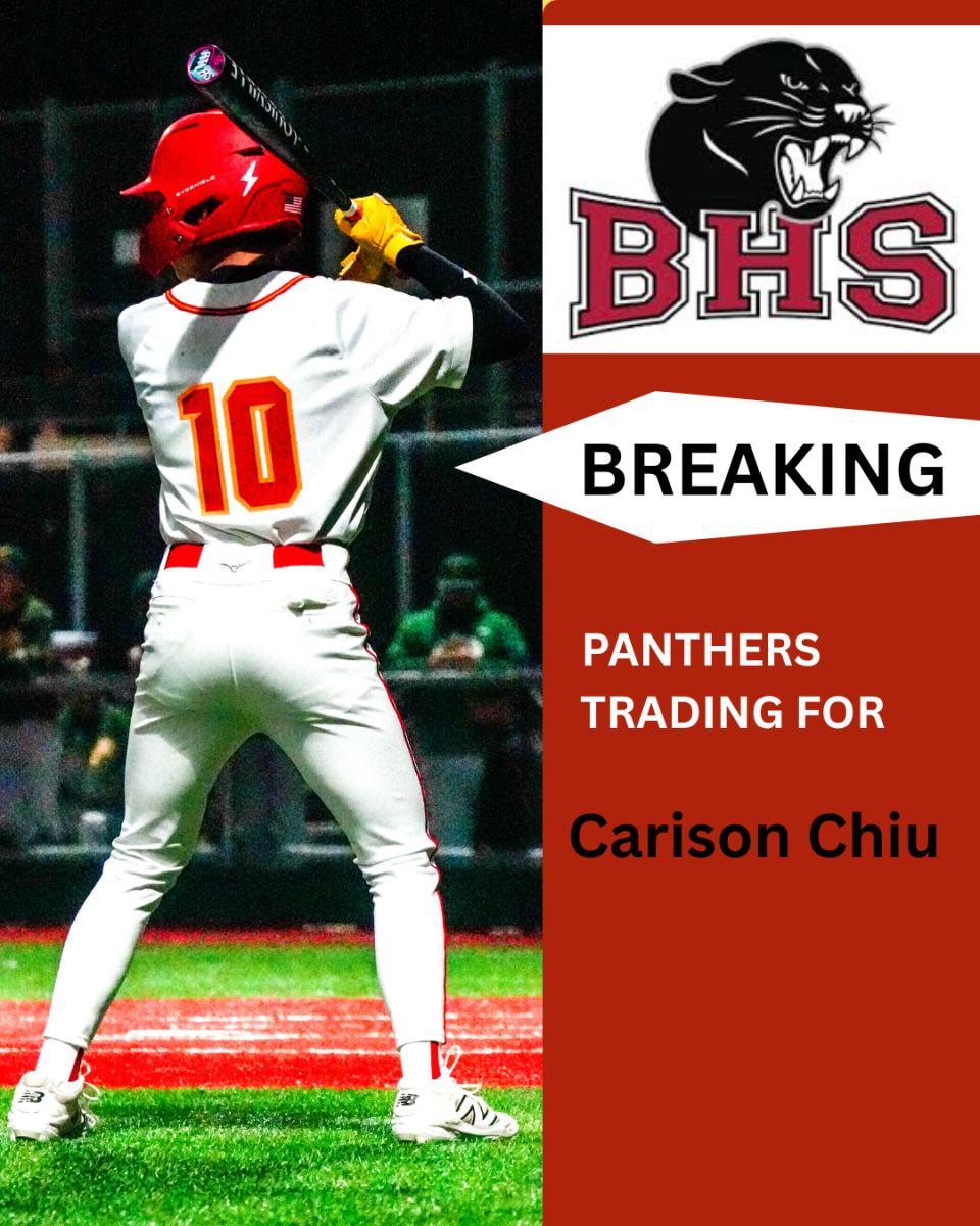 BREAKING NEWS: Outfielder sophomore Carison Chiu traded to Burlingame Panthers 